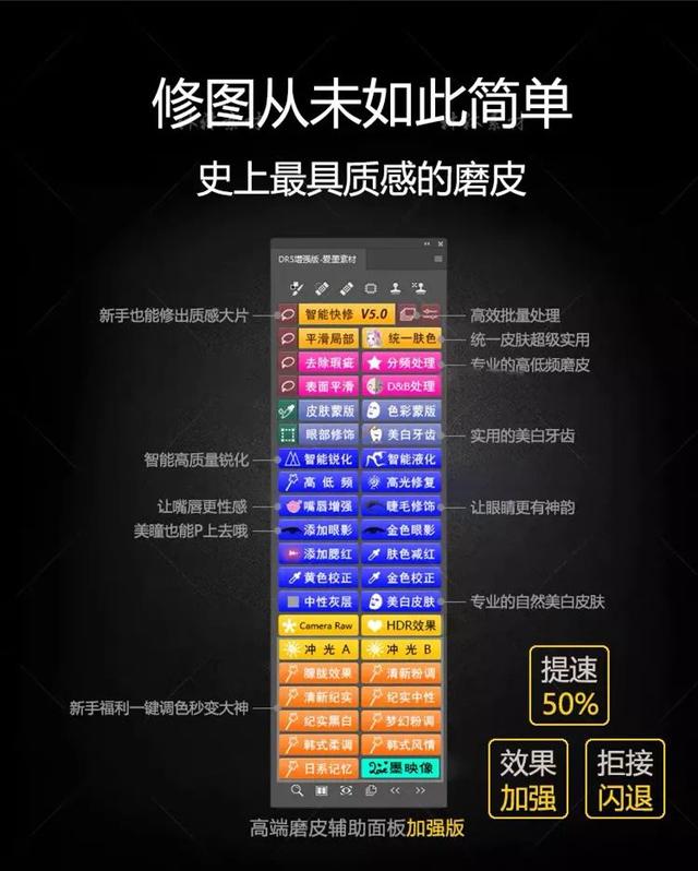 白嫖 | 20款强大传奇的PS图片插件东西strong/p
p传奇东西/strong，一键修图