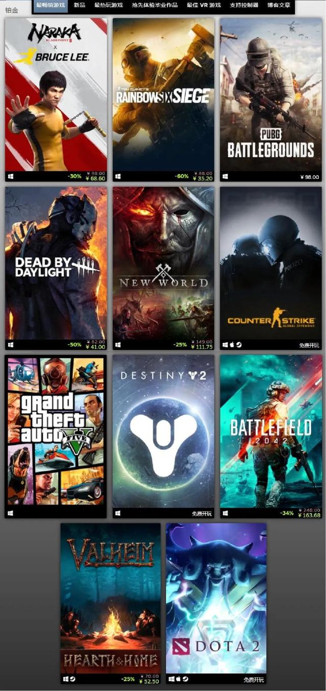 Steam年度更佳游戏榜：长时无间、鬼谷八荒、戴森球方案成大赢家