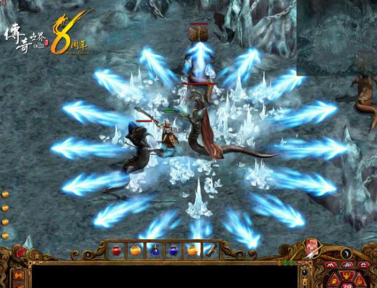 传奇世界手游道士太强