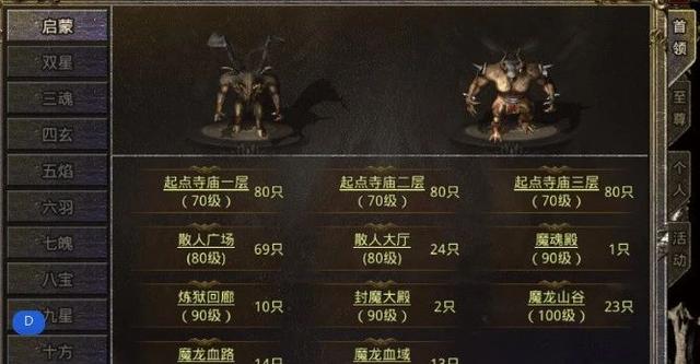 传奇手游配备合成表